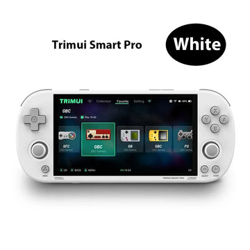 Trimui Smart Pro Handheld Game Console 4.96“ IPS Screen Linux 5000mAh Battery Wifi Simulator N64 PS1